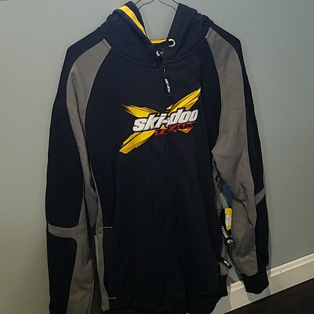 Mens Ski Doo full zip fleece. Brand new!
